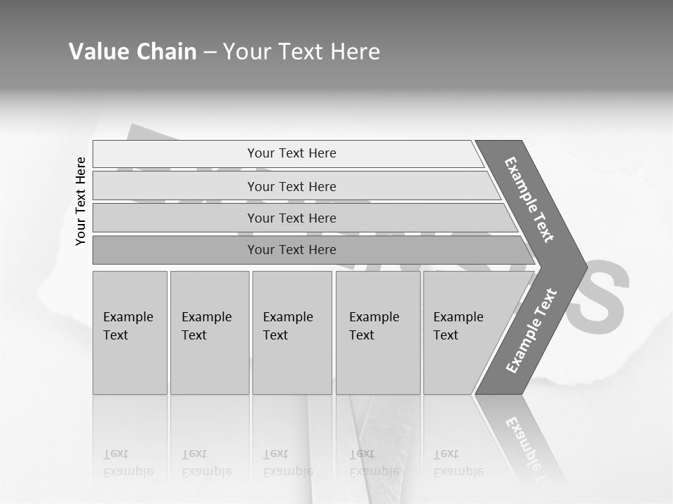 Metal Paper Finance PowerPoint Template