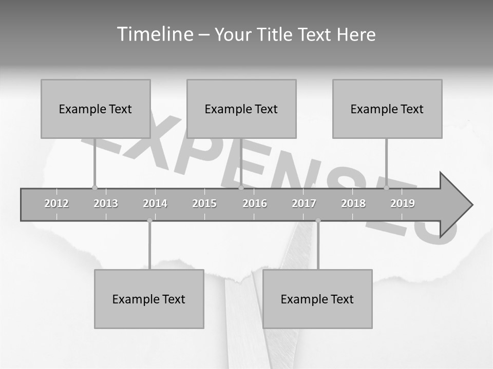 Metal Paper Finance PowerPoint Template