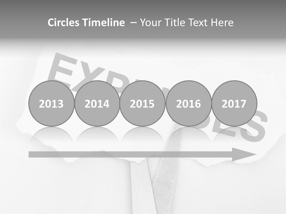 Metal Paper Finance PowerPoint Template