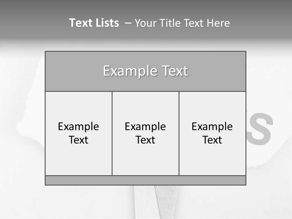 Metal Paper Finance PowerPoint Template