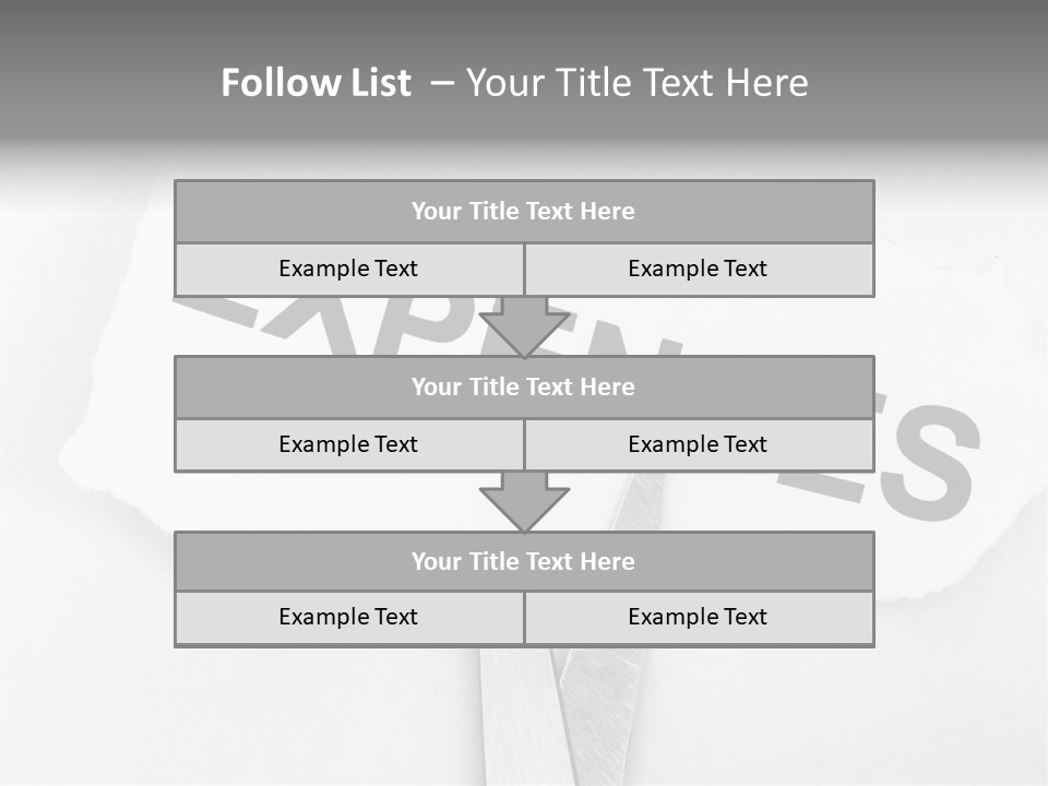 Metal Paper Finance PowerPoint Template