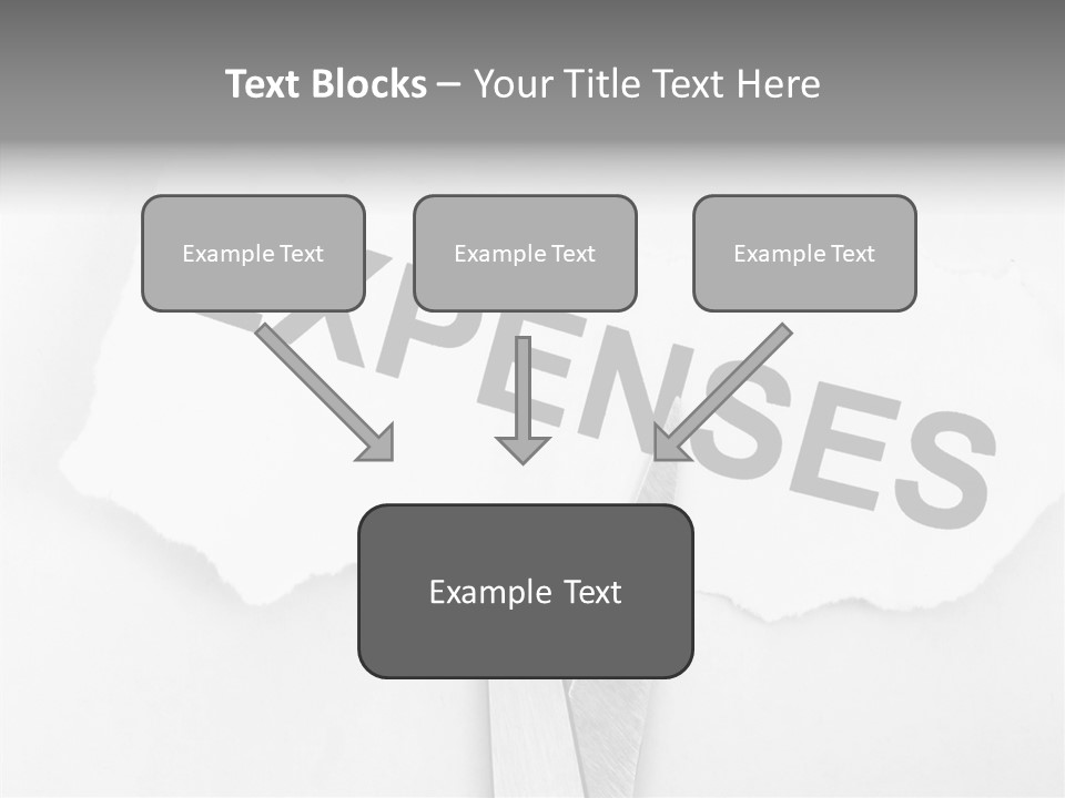 Metal Paper Finance PowerPoint Template