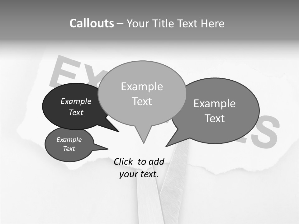 Metal Paper Finance PowerPoint Template