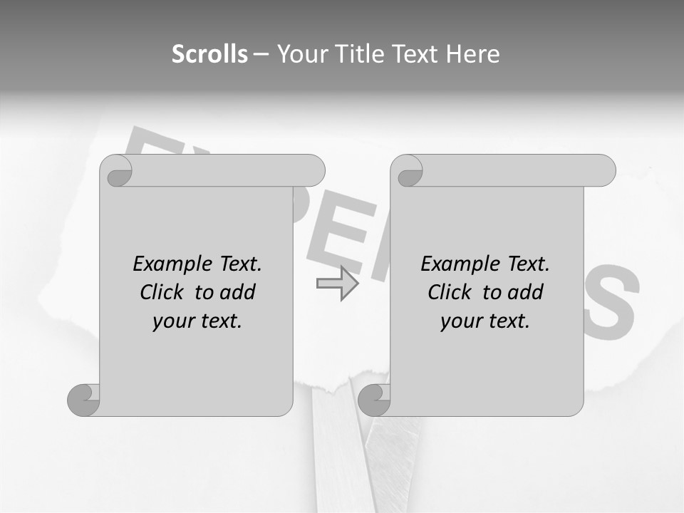 Metal Paper Finance PowerPoint Template