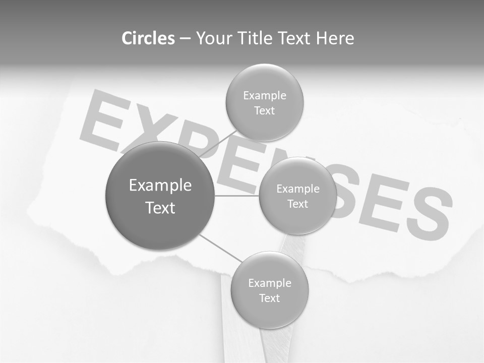 Metal Paper Finance PowerPoint Template