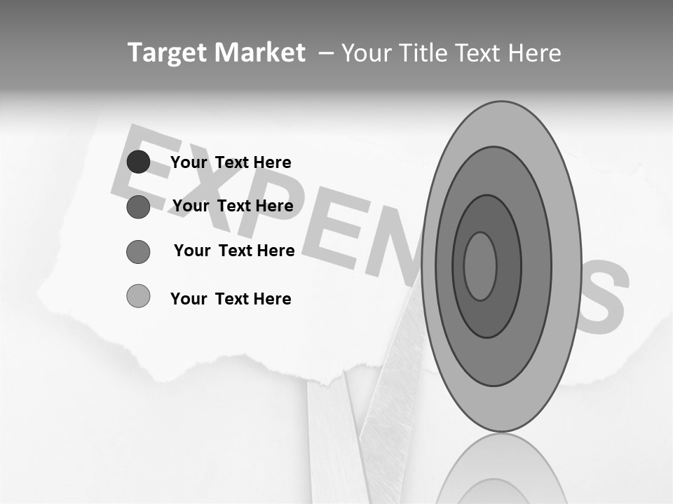 Metal Paper Finance PowerPoint Template