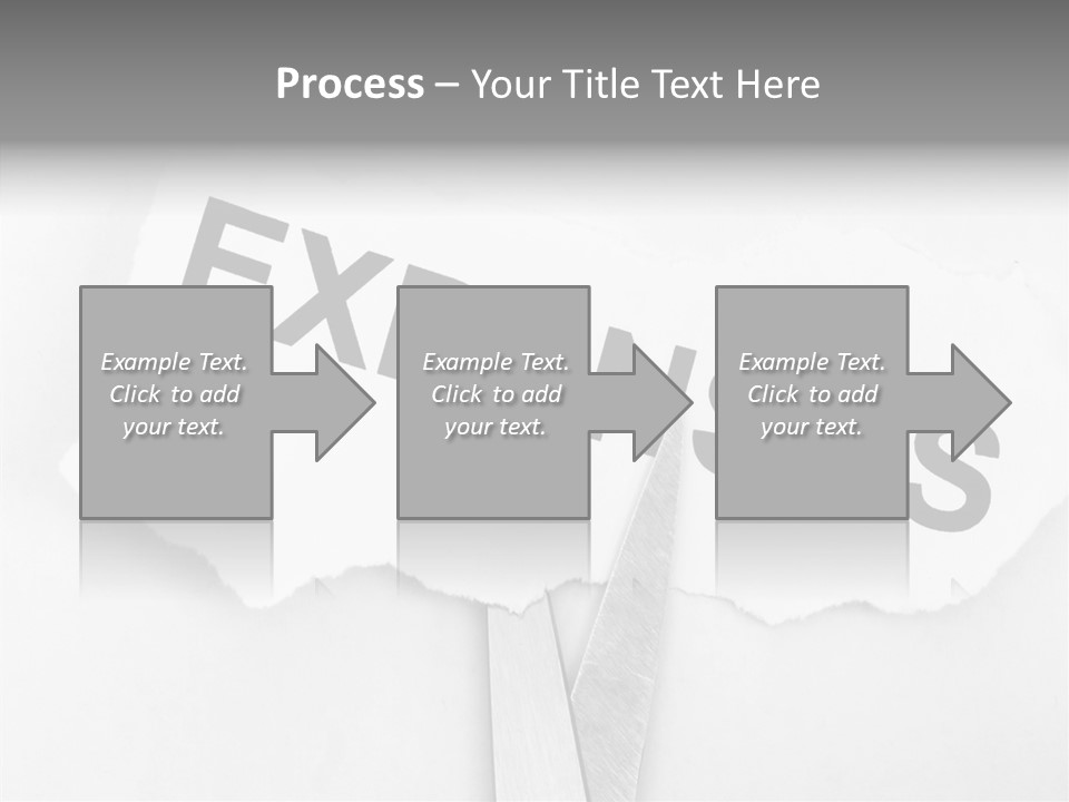 Metal Paper Finance PowerPoint Template