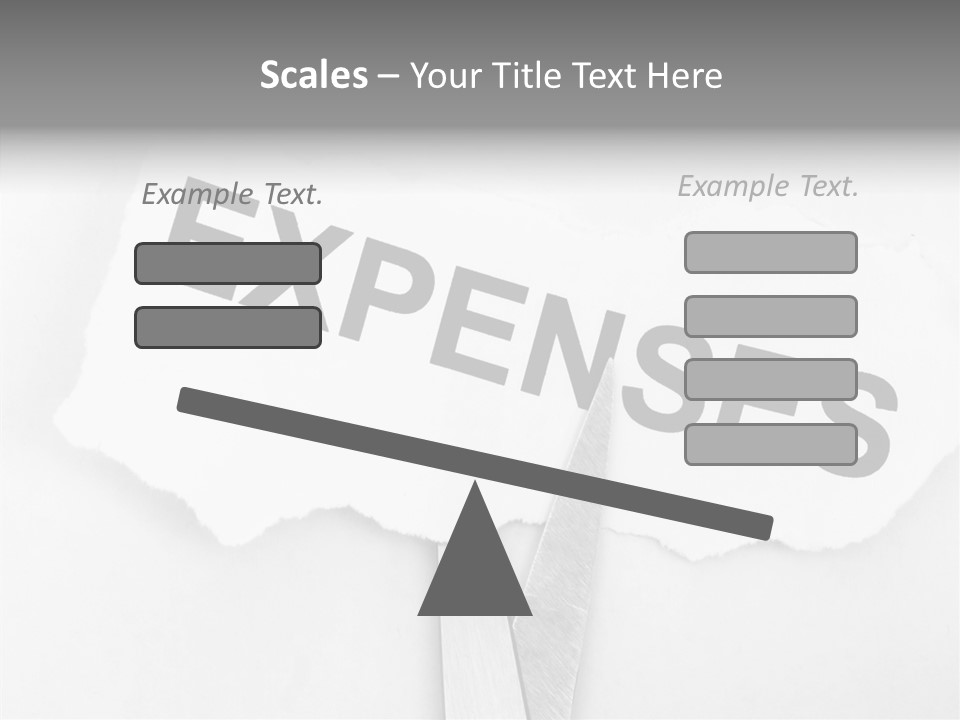 Metal Paper Finance PowerPoint Template