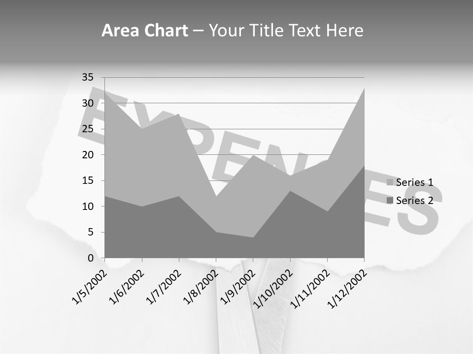 Metal Paper Finance PowerPoint Template