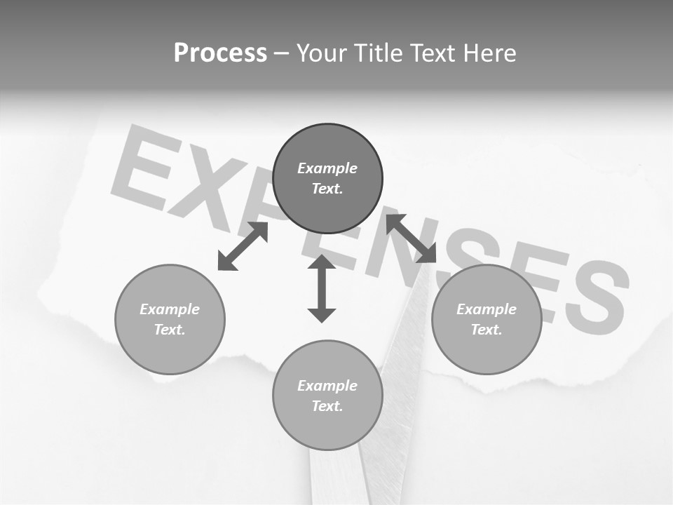 Metal Paper Finance PowerPoint Template