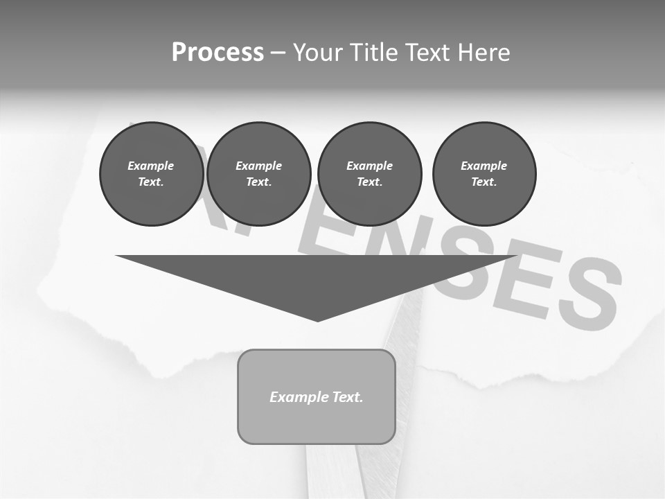Metal Paper Finance PowerPoint Template
