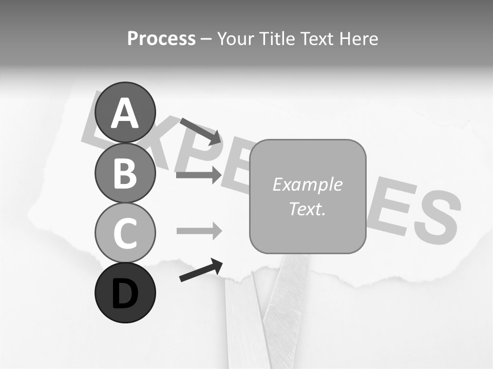 Metal Paper Finance PowerPoint Template