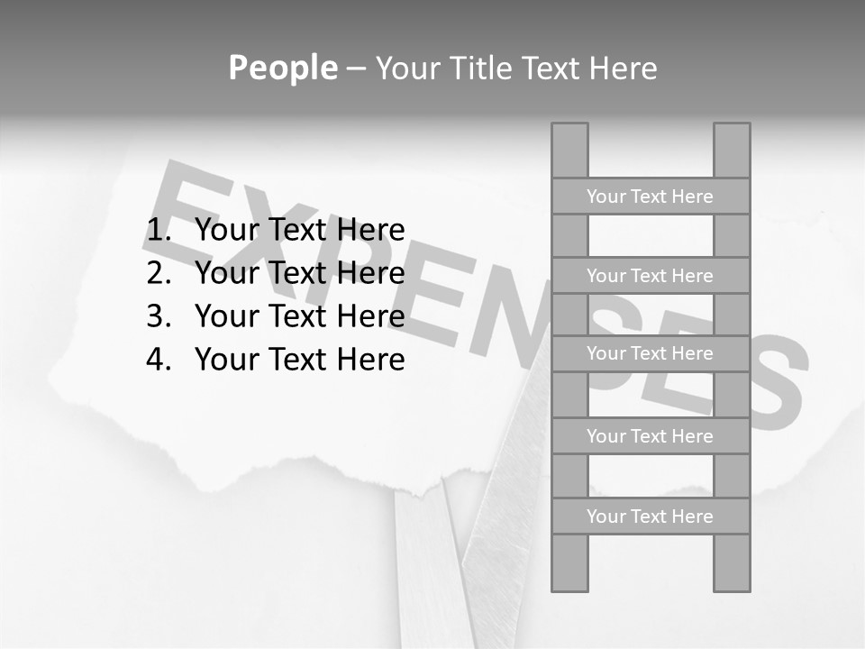 Metal Paper Finance PowerPoint Template