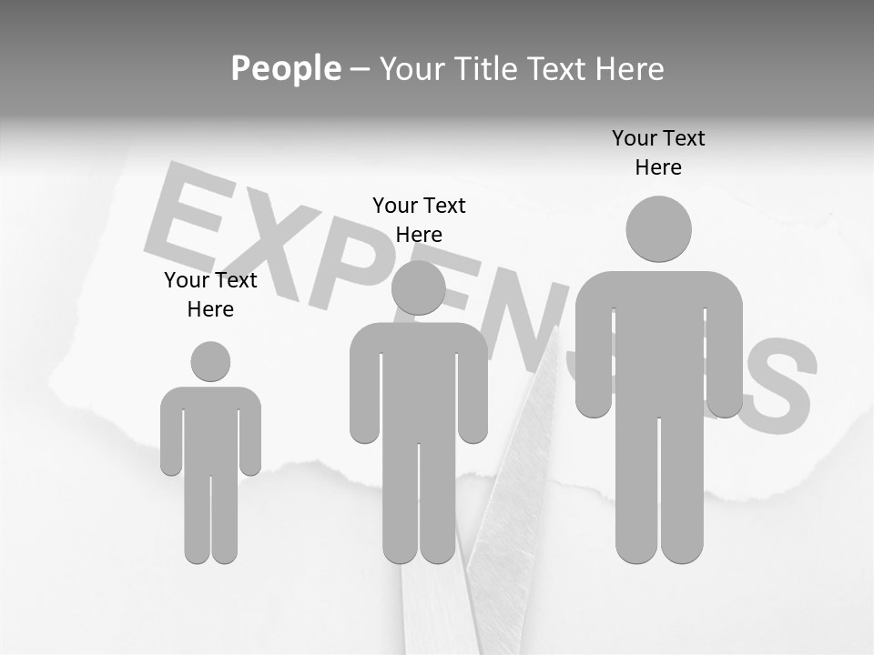 Metal Paper Finance PowerPoint Template