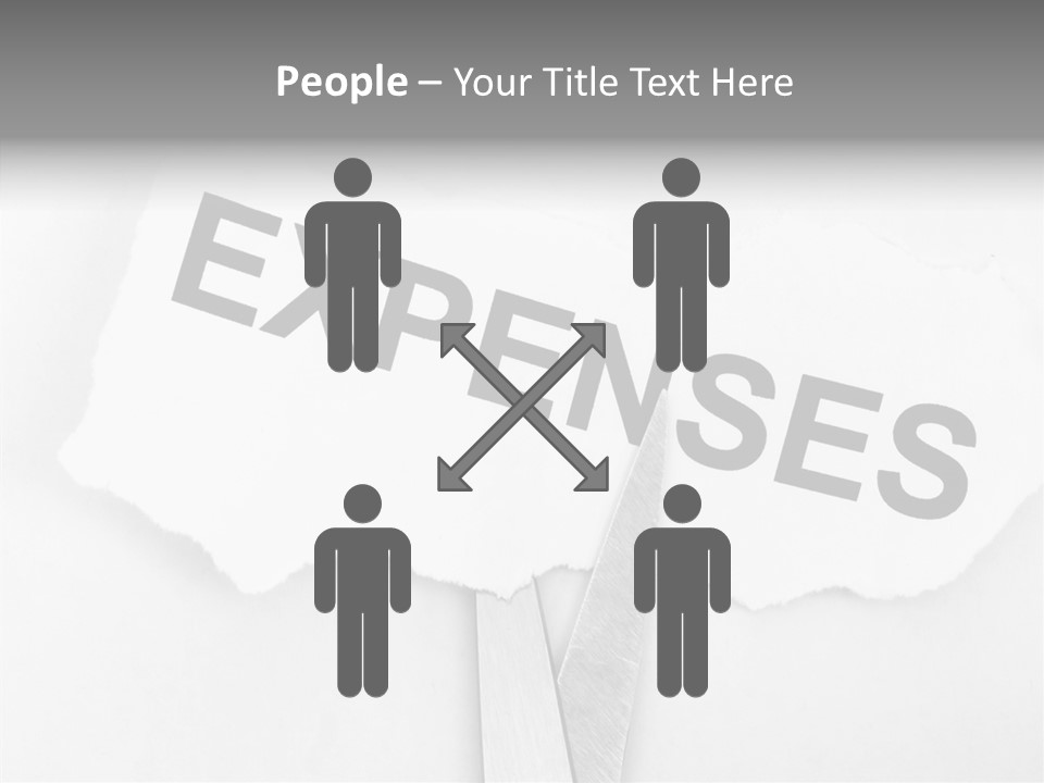 Metal Paper Finance PowerPoint Template