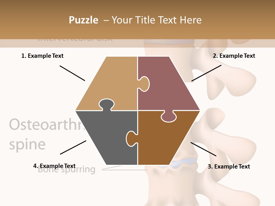 Medicine Posture Disk PowerPoint Template