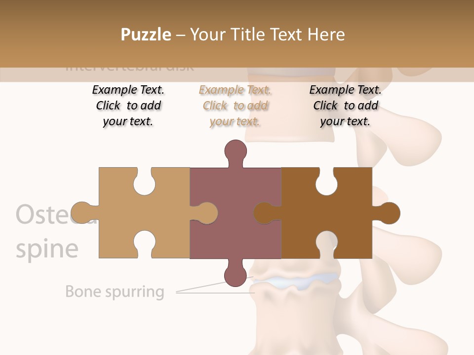Medicine Posture Disk PowerPoint Template