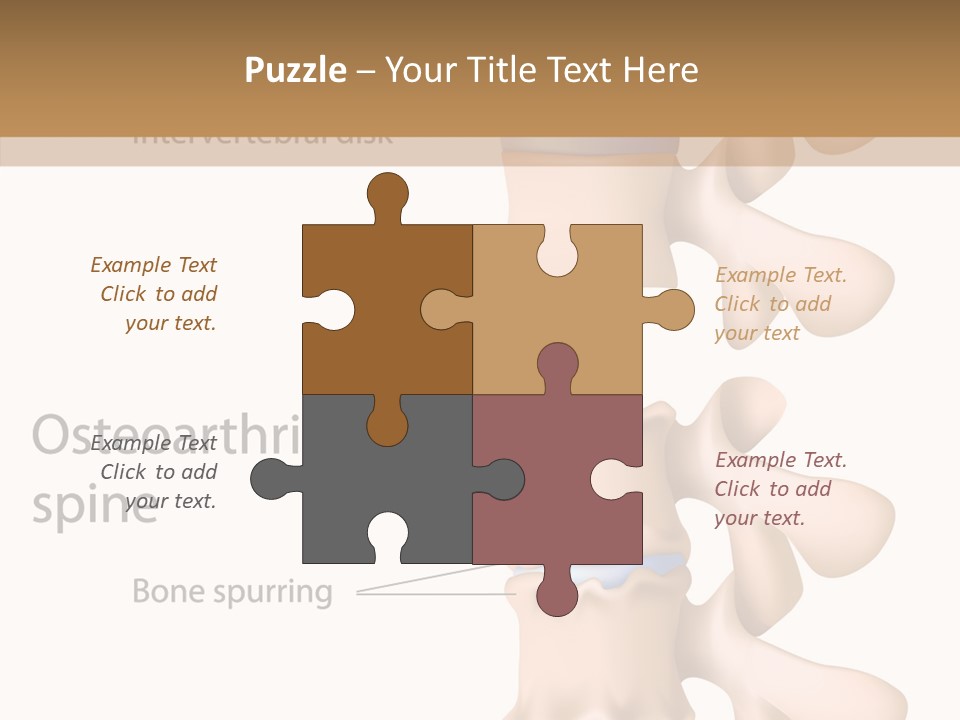 Medicine Posture Disk PowerPoint Template