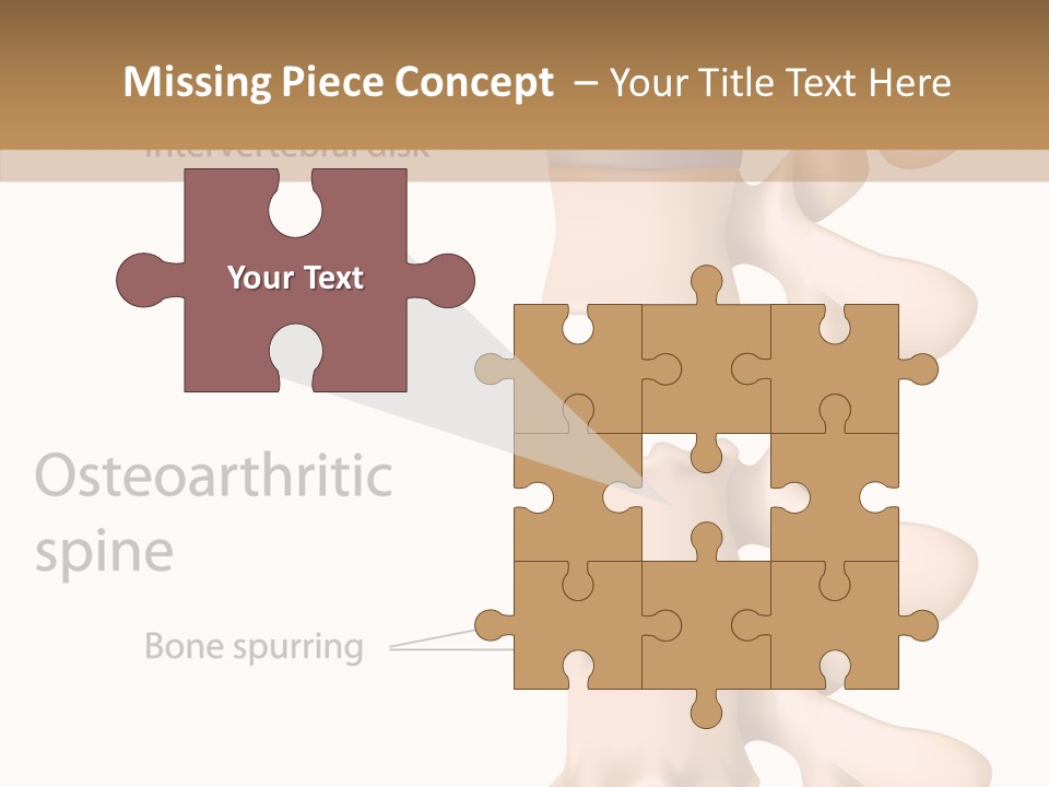 Medicine Posture Disk PowerPoint Template