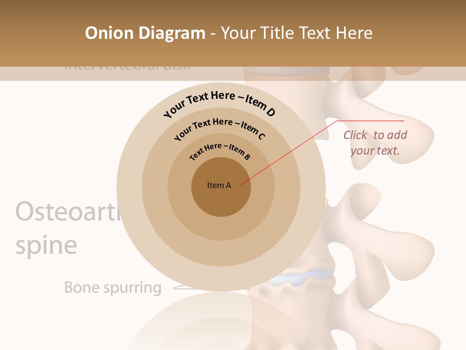 Medicine Posture Disk PowerPoint Template