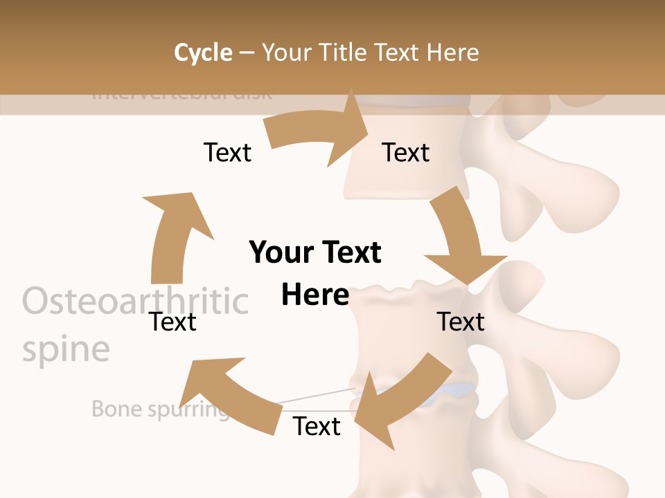 Medicine Posture Disk PowerPoint Template