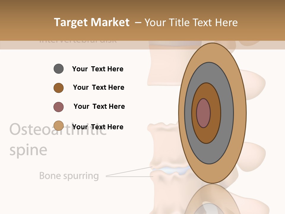 Medicine Posture Disk PowerPoint Template