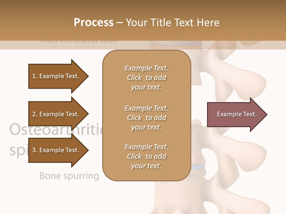Medicine Posture Disk PowerPoint Template