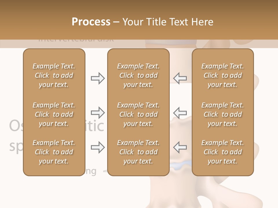 Medicine Posture Disk PowerPoint Template