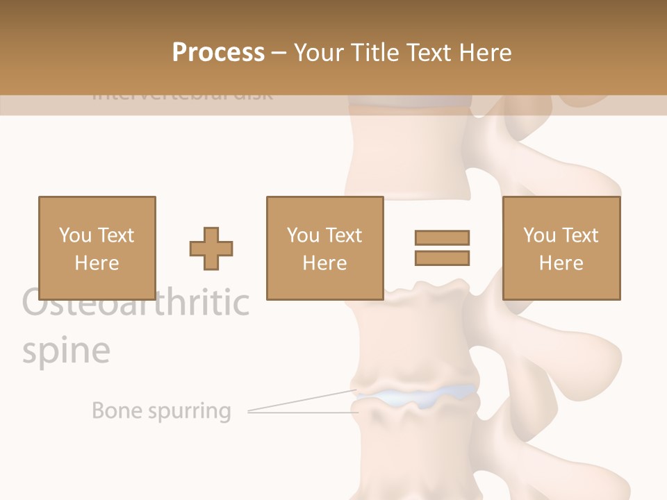 Medicine Posture Disk PowerPoint Template