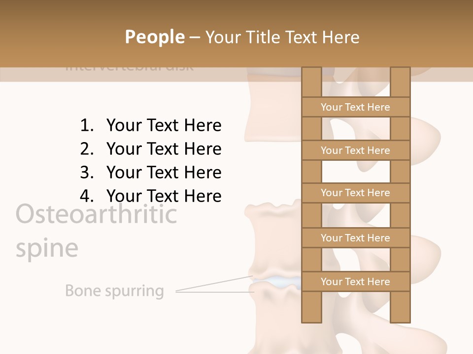Medicine Posture Disk PowerPoint Template