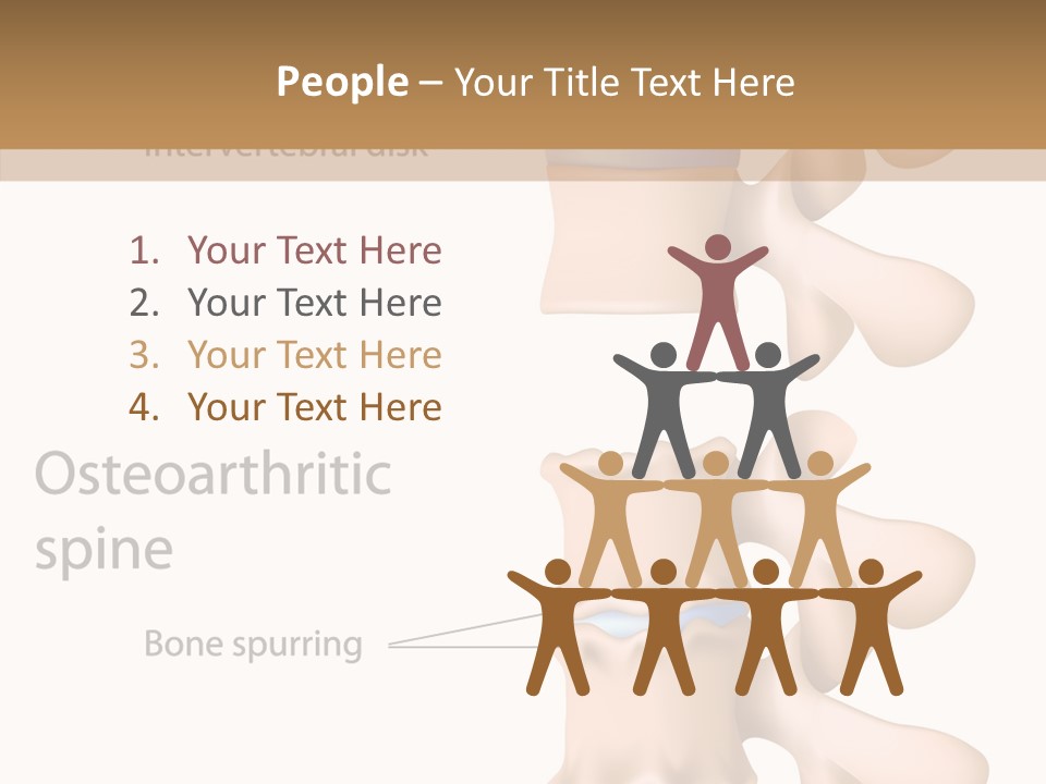Medicine Posture Disk PowerPoint Template
