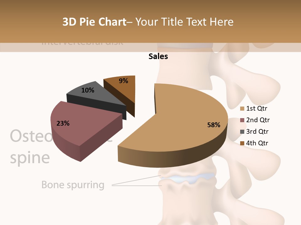 Medicine Posture Disk PowerPoint Template