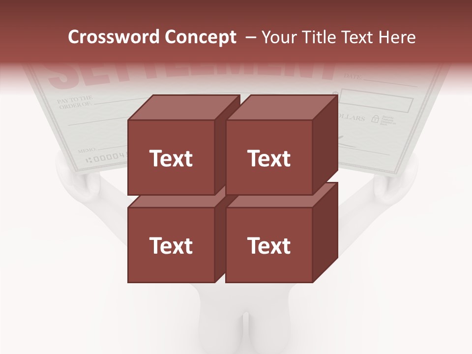 Wealth Authorized Paper PowerPoint Template