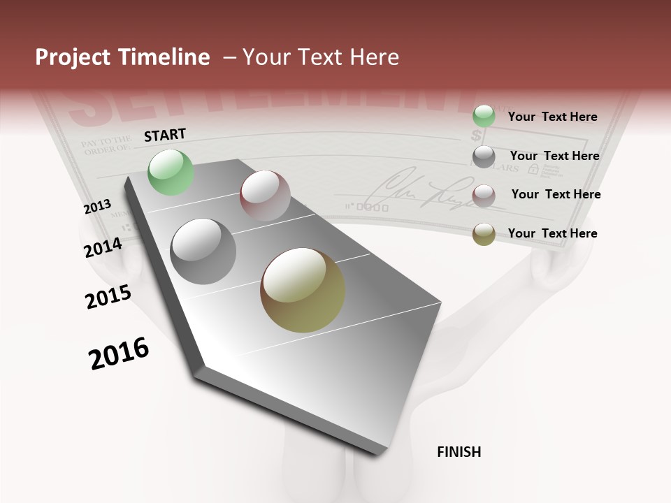 Wealth Authorized Paper PowerPoint Template