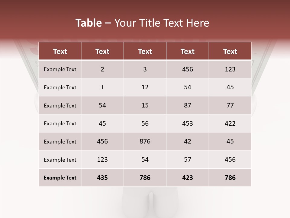 Wealth Authorized Paper PowerPoint Template