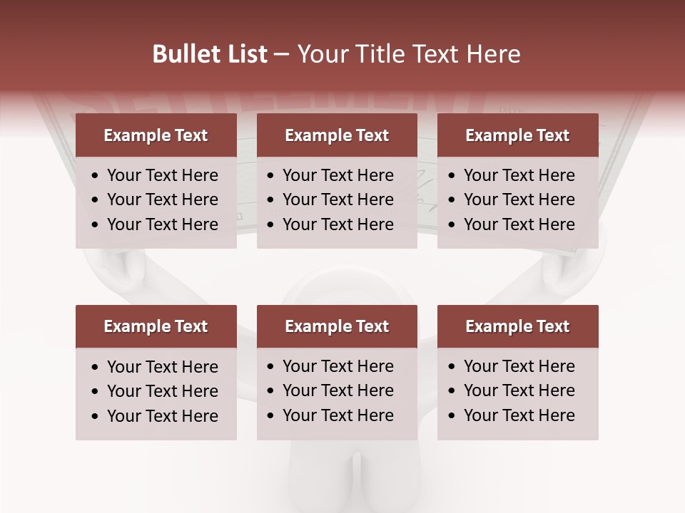 Wealth Authorized Paper PowerPoint Template