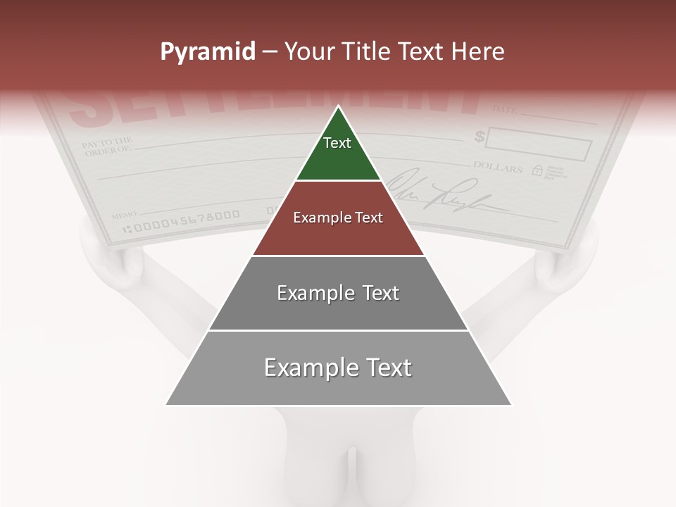 Wealth Authorized Paper PowerPoint Template