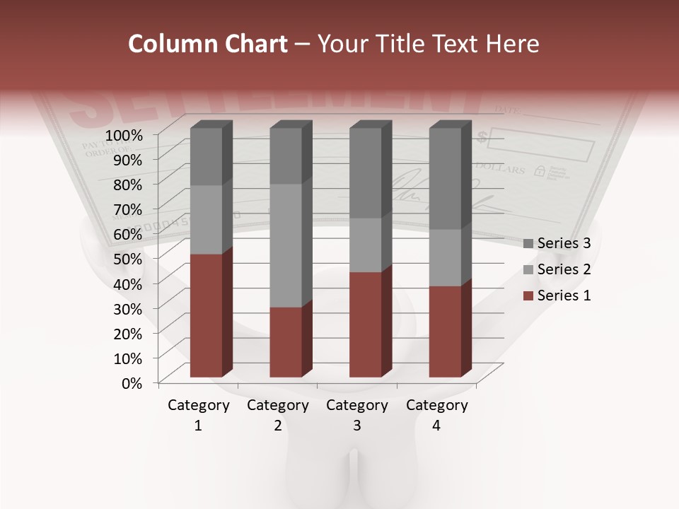 Wealth Authorized Paper PowerPoint Template