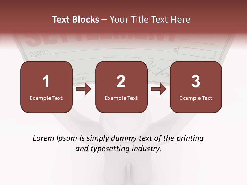 Wealth Authorized Paper PowerPoint Template