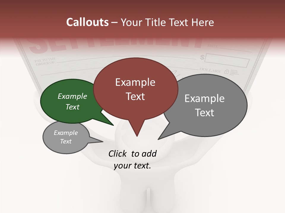 Wealth Authorized Paper PowerPoint Template