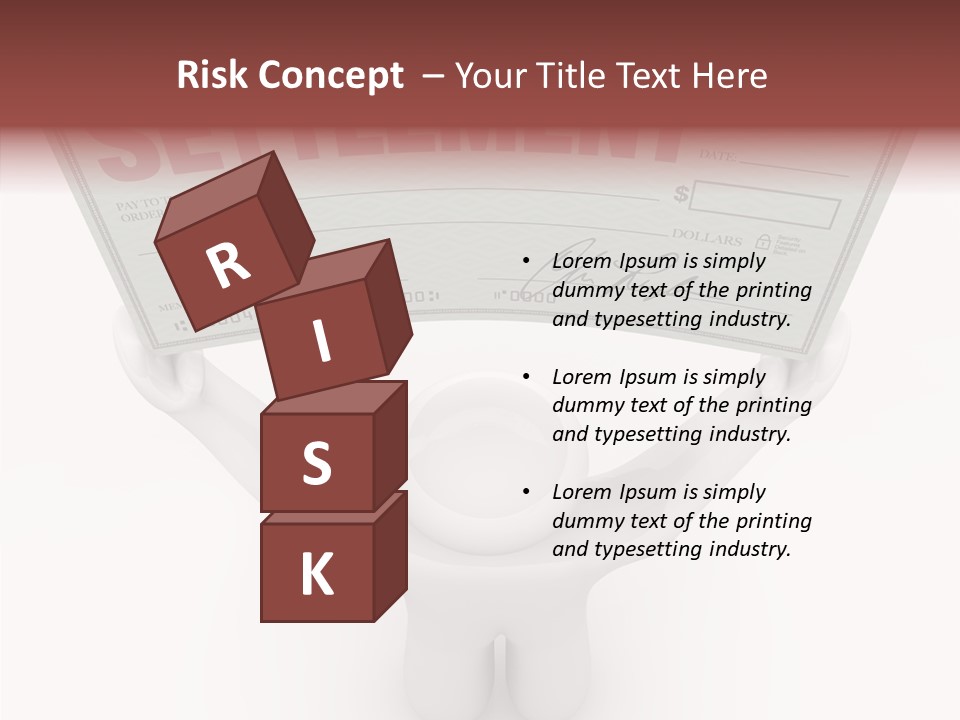 Wealth Authorized Paper PowerPoint Template