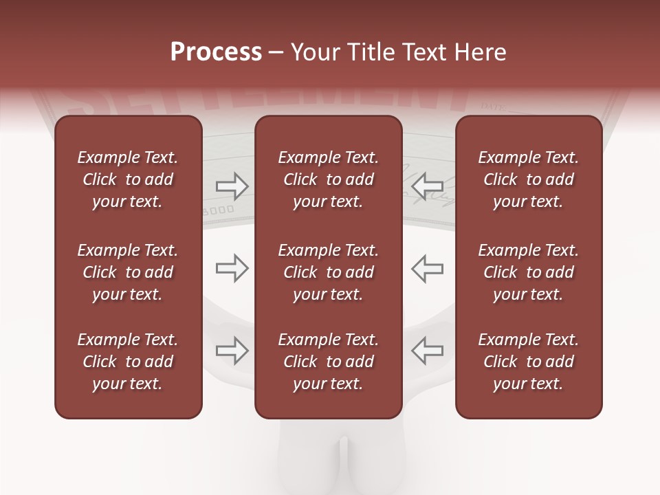 Wealth Authorized Paper PowerPoint Template
