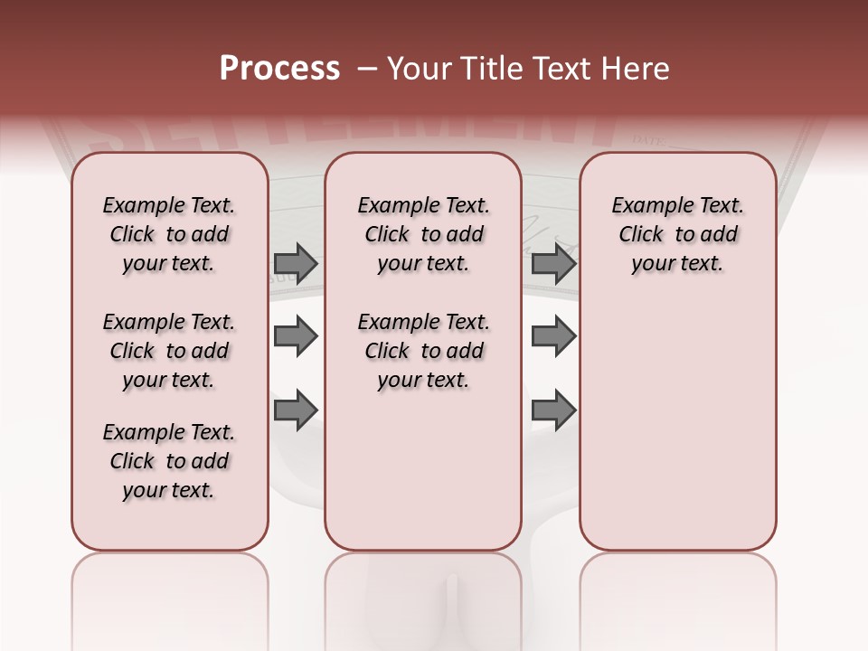 Wealth Authorized Paper PowerPoint Template