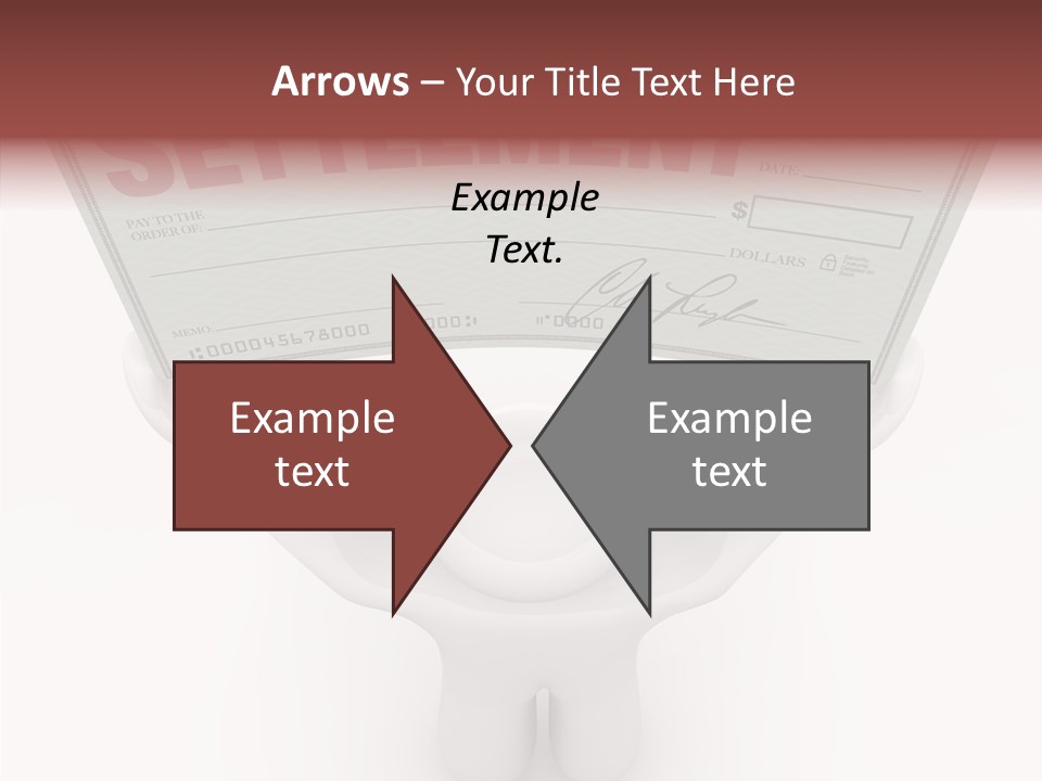 Wealth Authorized Paper PowerPoint Template