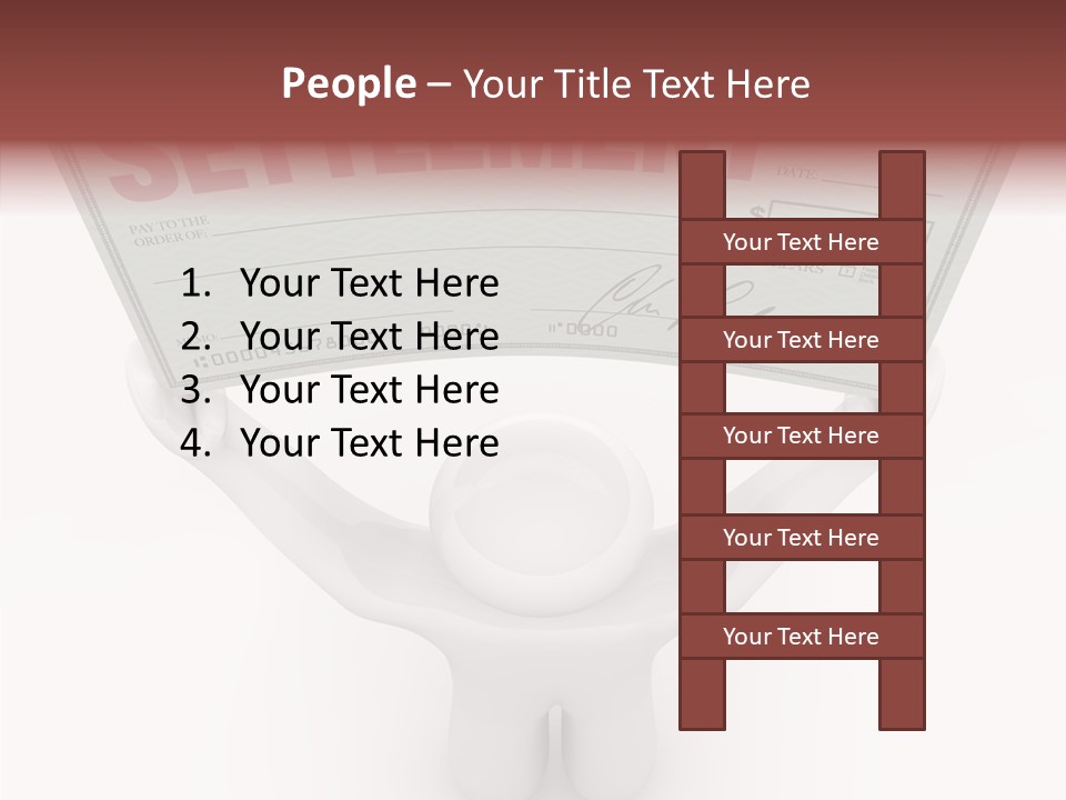 Wealth Authorized Paper PowerPoint Template