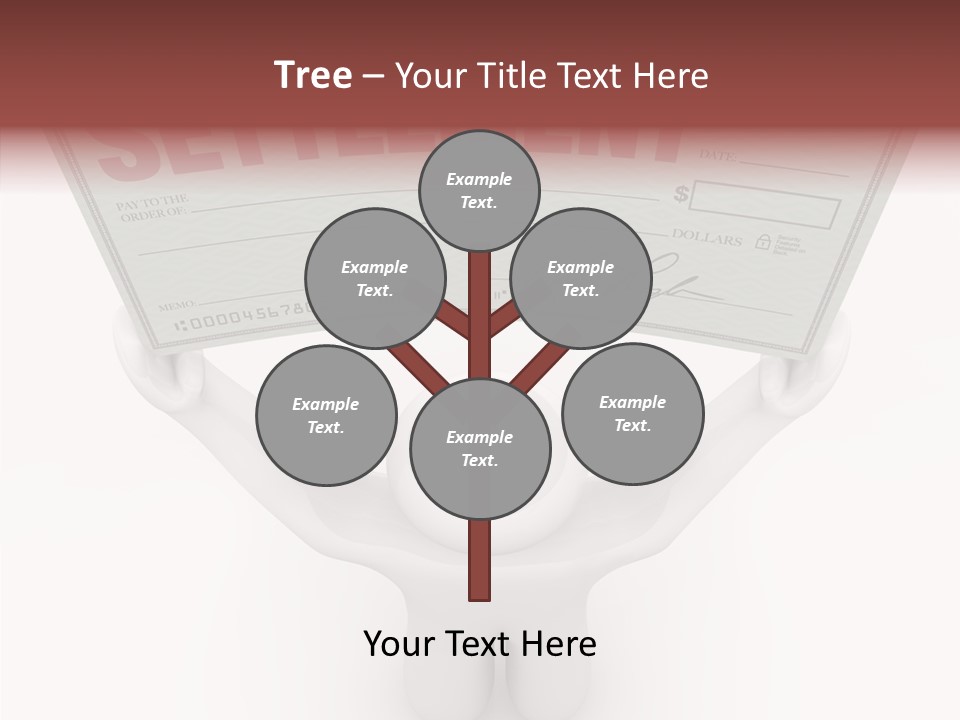 Wealth Authorized Paper PowerPoint Template