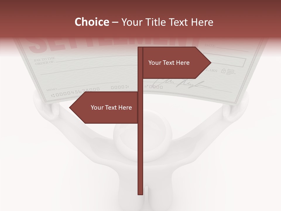 Wealth Authorized Paper PowerPoint Template