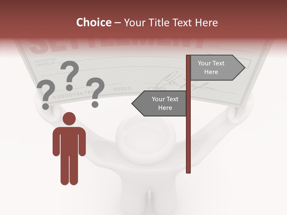 Wealth Authorized Paper PowerPoint Template