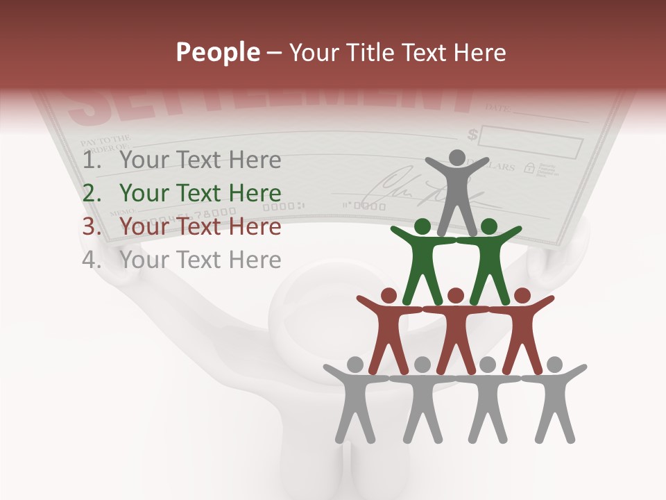 Wealth Authorized Paper PowerPoint Template