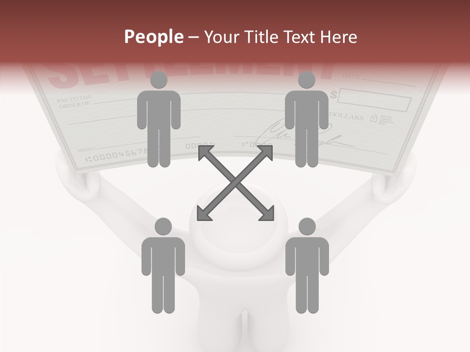 Wealth Authorized Paper PowerPoint Template